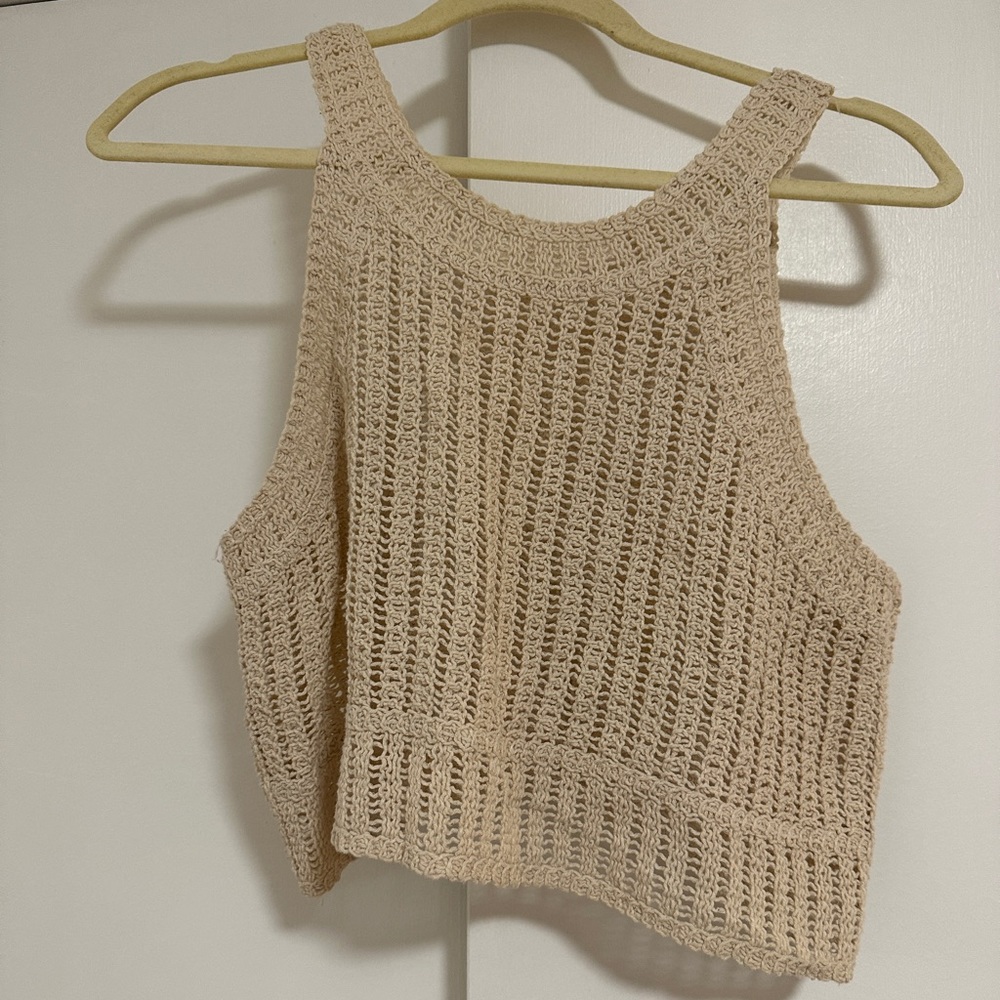 Crochet tank